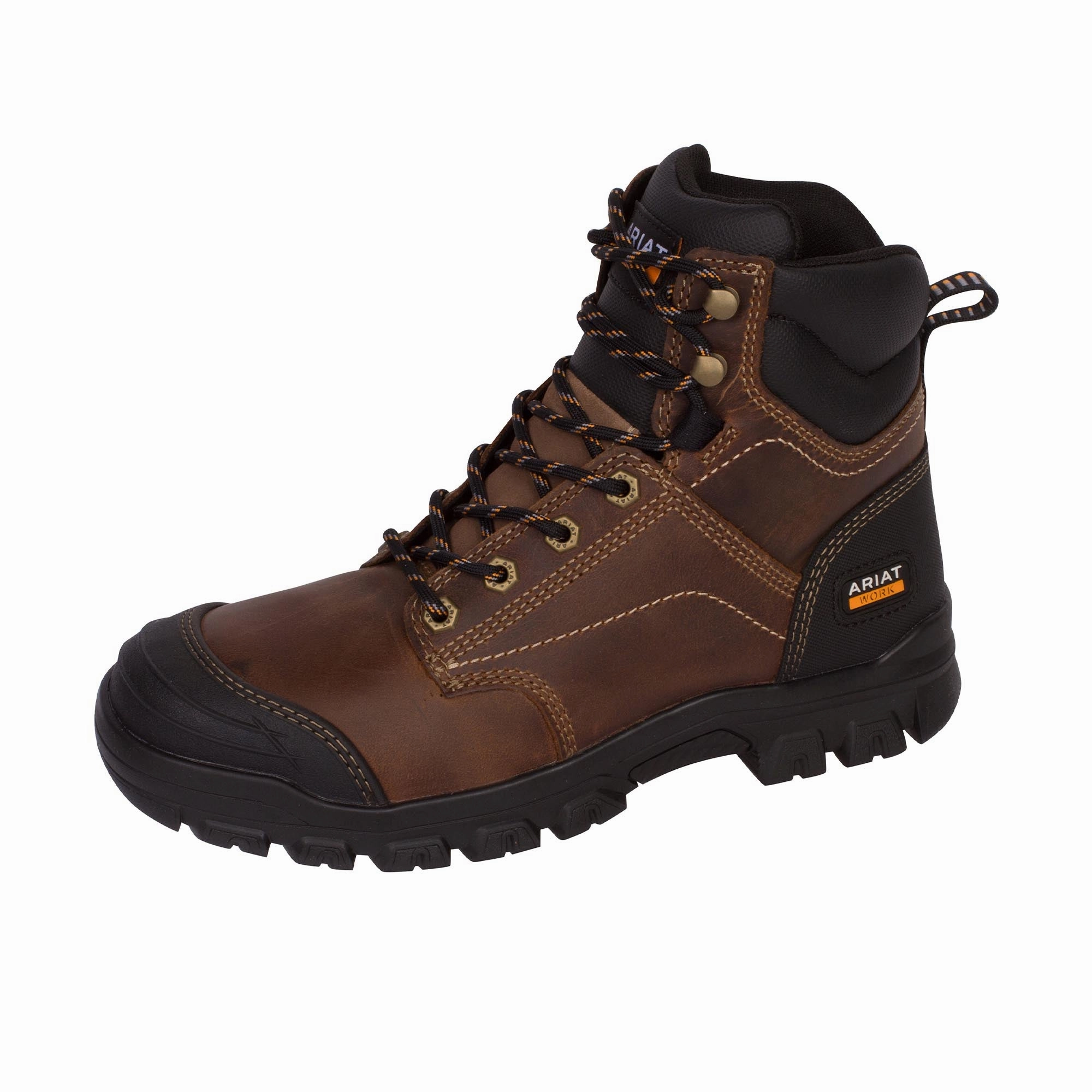 Walking Boots Hi Tec Ariat Treadfast 6 Inch Soft Toe Distressed Brown