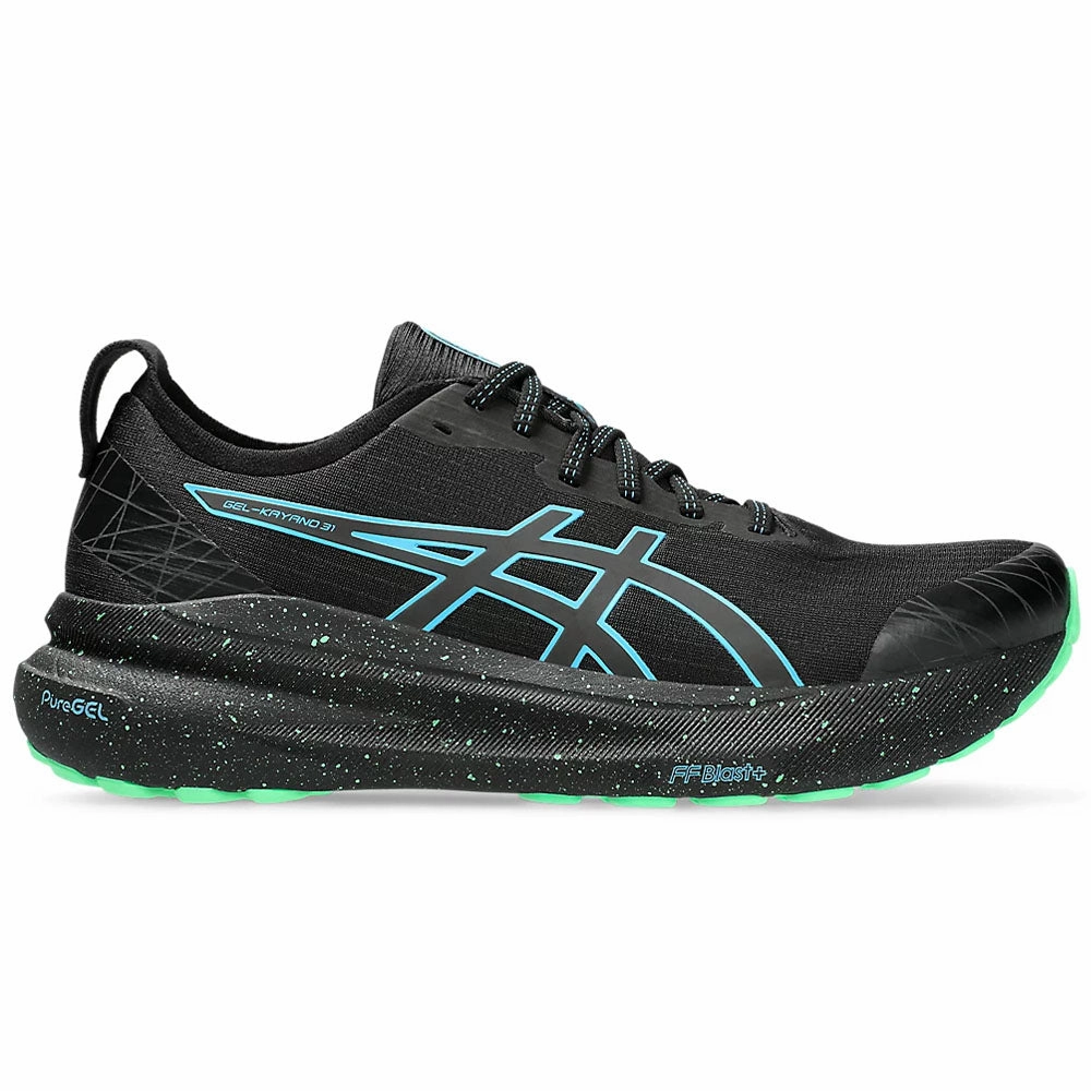 Men's Asics Gel-Kayano 31 Lite-Show, Lite-Show/Digital Aqua, 11 D Medium Academy Asics Running Shoes
