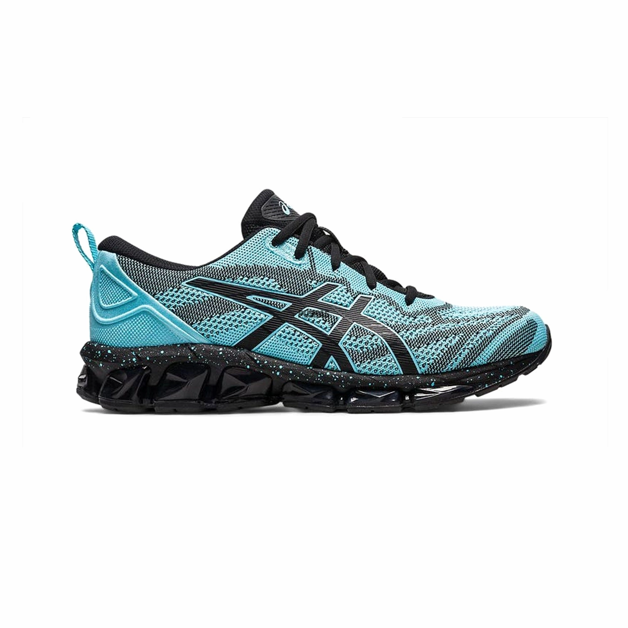 Asics GEL-QUANTUM 360 VII Knit 'Bright Cyan / Black' Best Asics Court Shoes