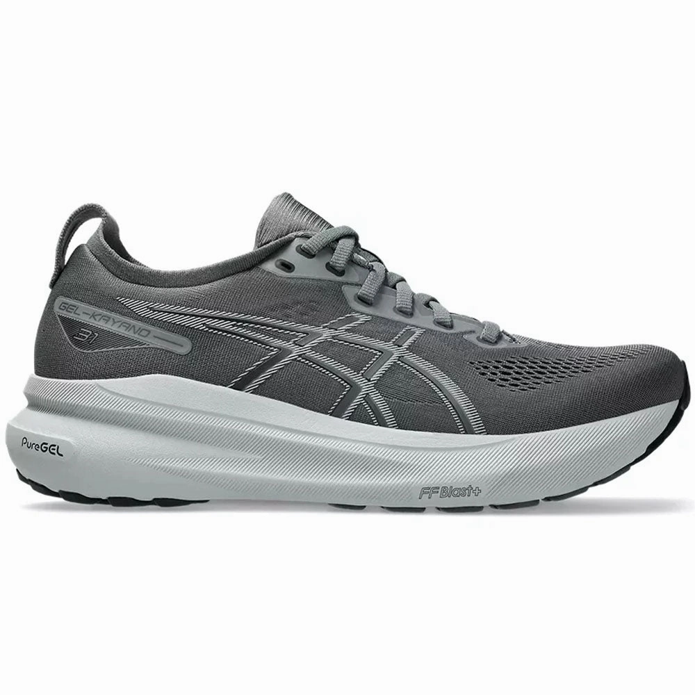 Men's Asics Gel-Kayano 31, Steel Grey/Piedmont Grey, 11.5 D Medium Asics Wrestling Shoes Size 4