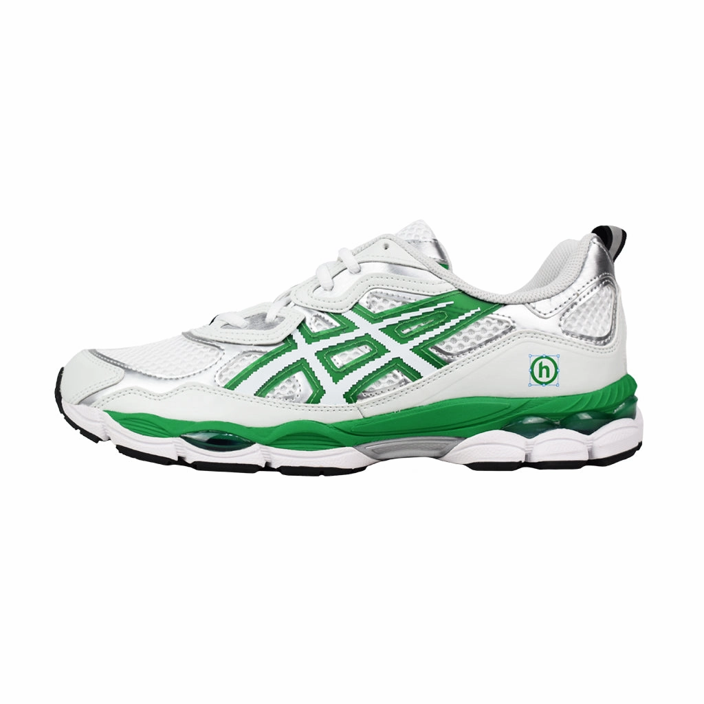 Asics Tennis Shoes Gel Dedicate ASICS x Hidden NY Gel-NYC - White / Jolly Green
