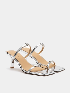 Augusta Buckled Strap Heel Sandals Types Of High Heels