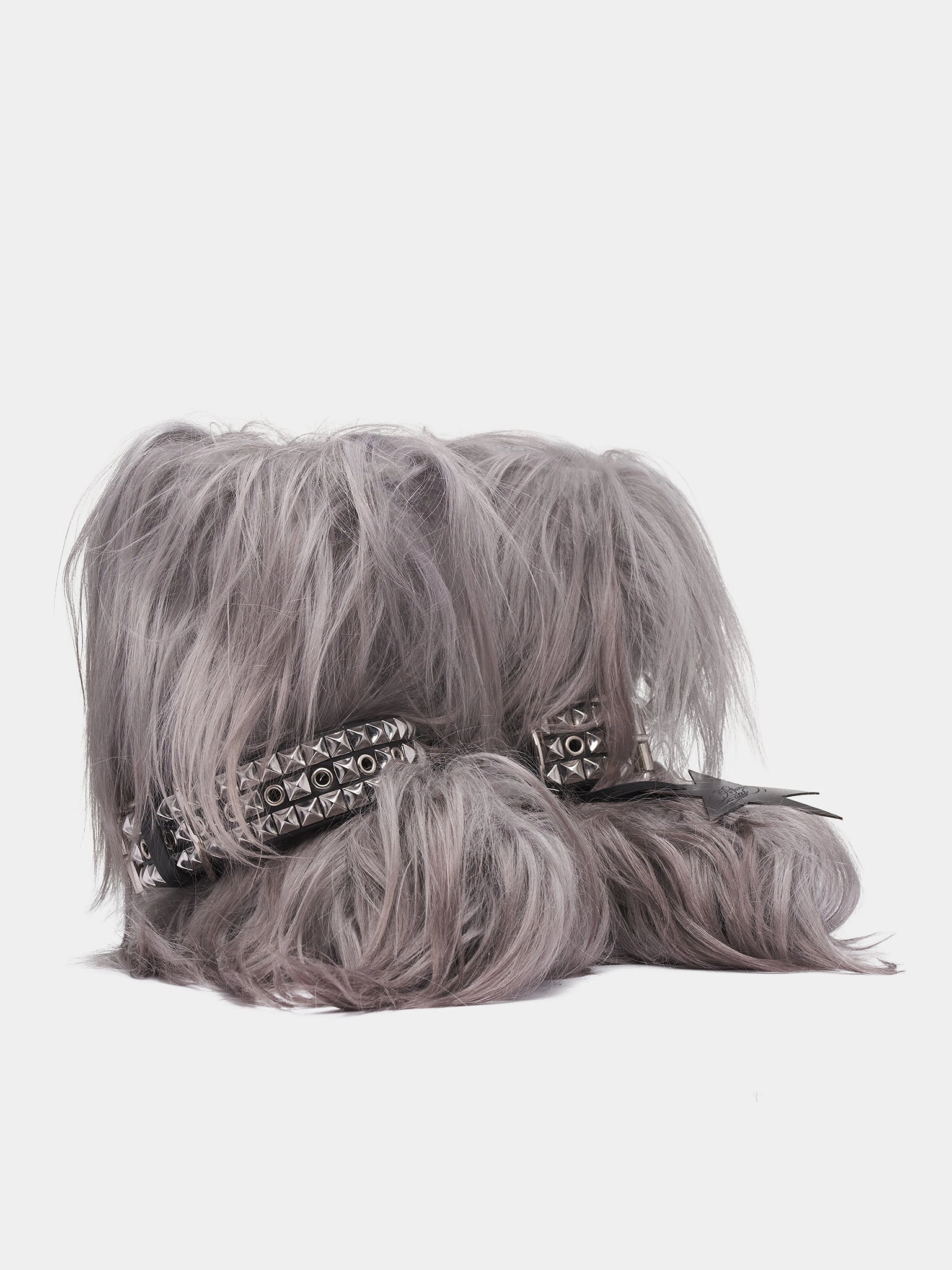 Vivo Barefoot Chelsea Boots Grey Goat Fur Play Boots (PLAY-BOOTS-PEROXIDE)