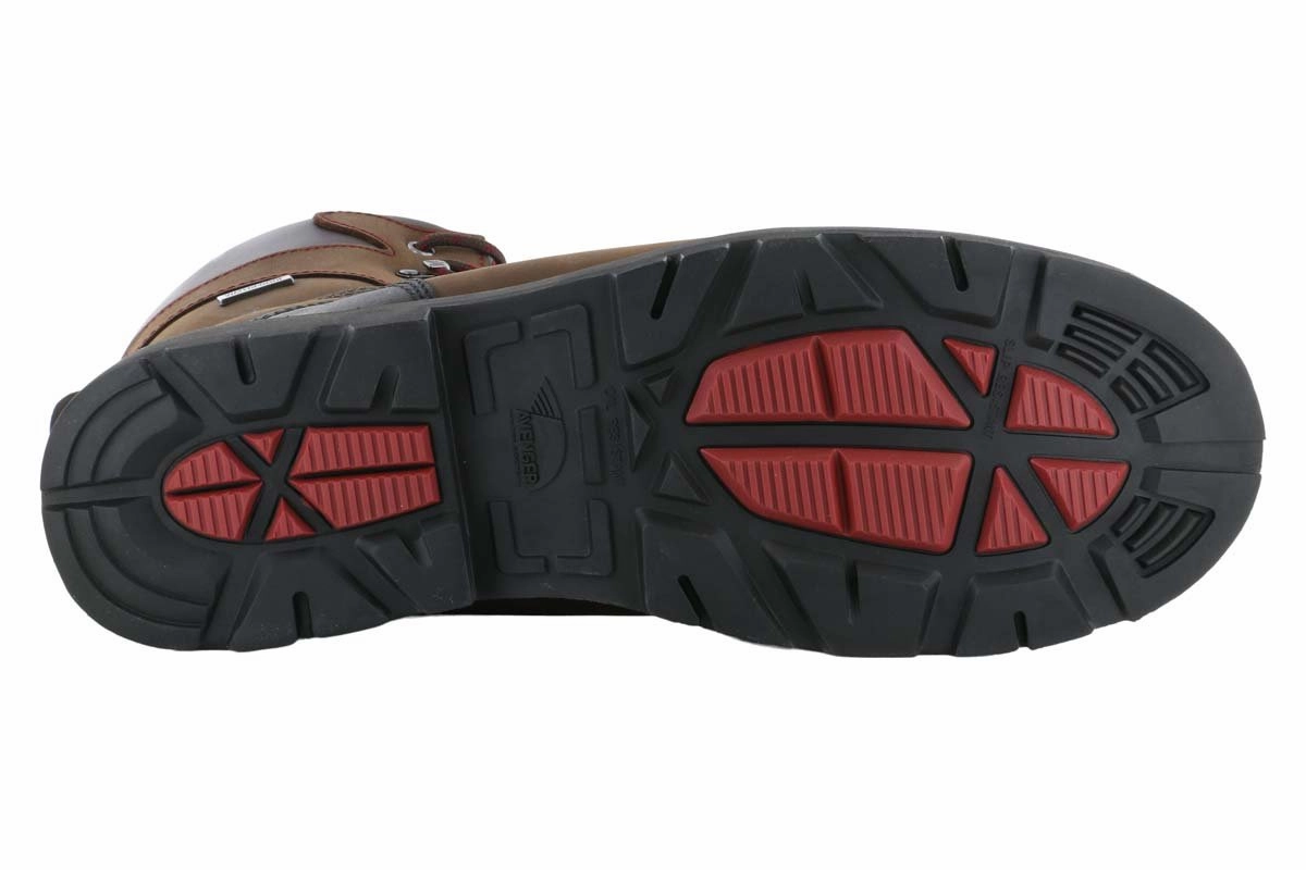 Avenger 7577 Composite Toe Insulated Boot Wide Calf Work Boots