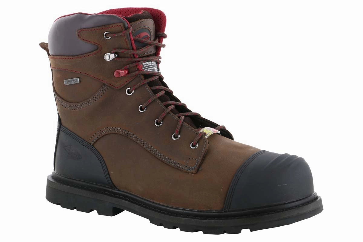Flat Foot Work Boots Avenger 7577 Composite Toe Insulated Boot