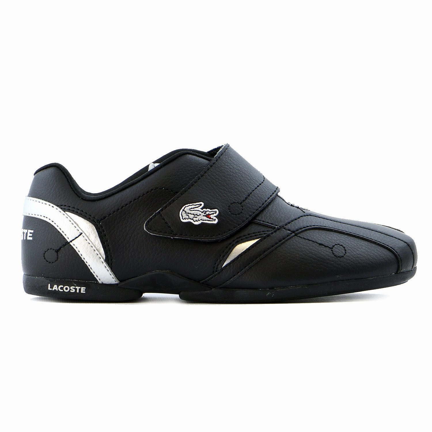 Lacoste Protect GT FA14  - Black/Silver - Boys Good Outdoor Running Shoes