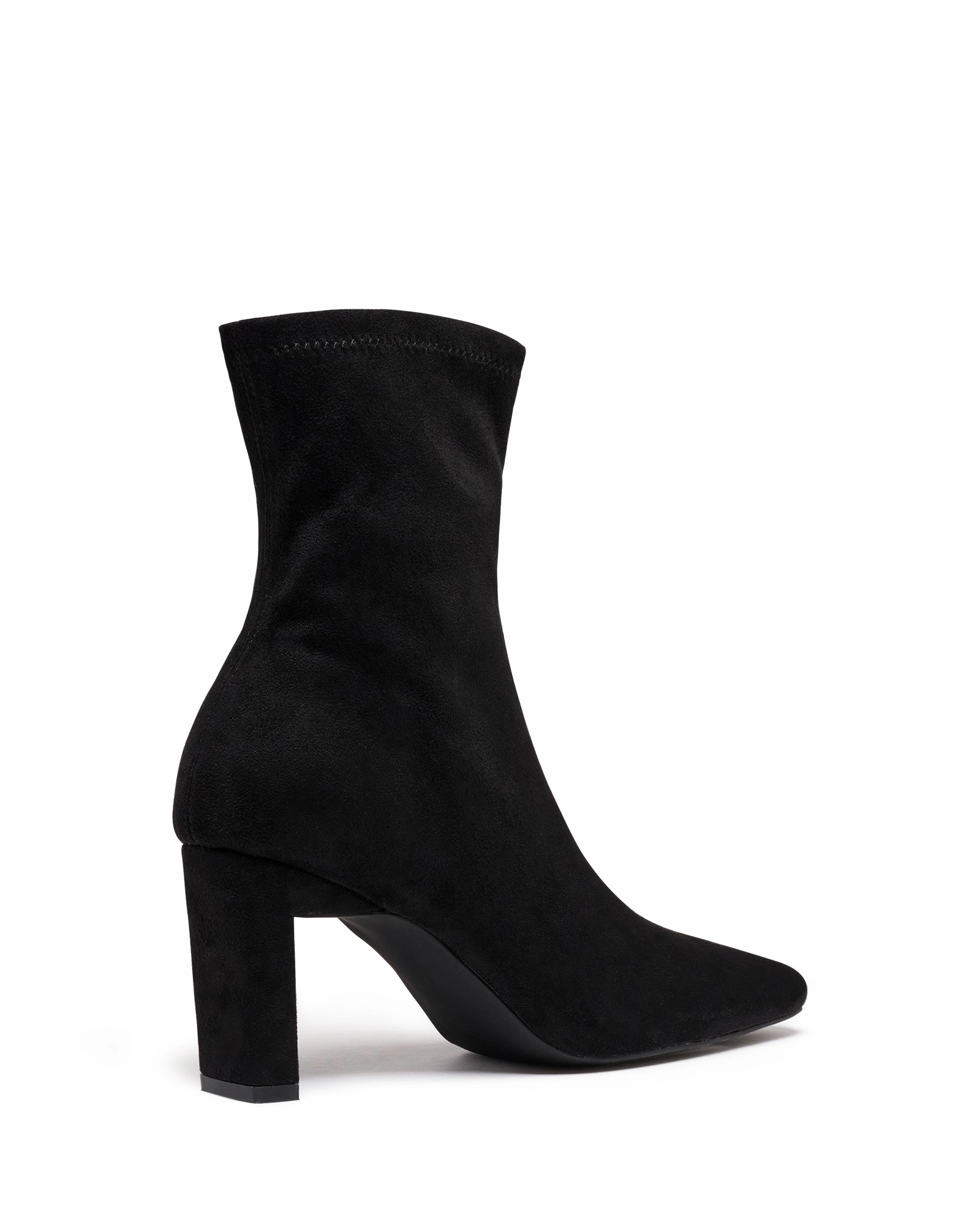 Bette Ankle Boot Black Suede Jelly Pop Ankle Boots