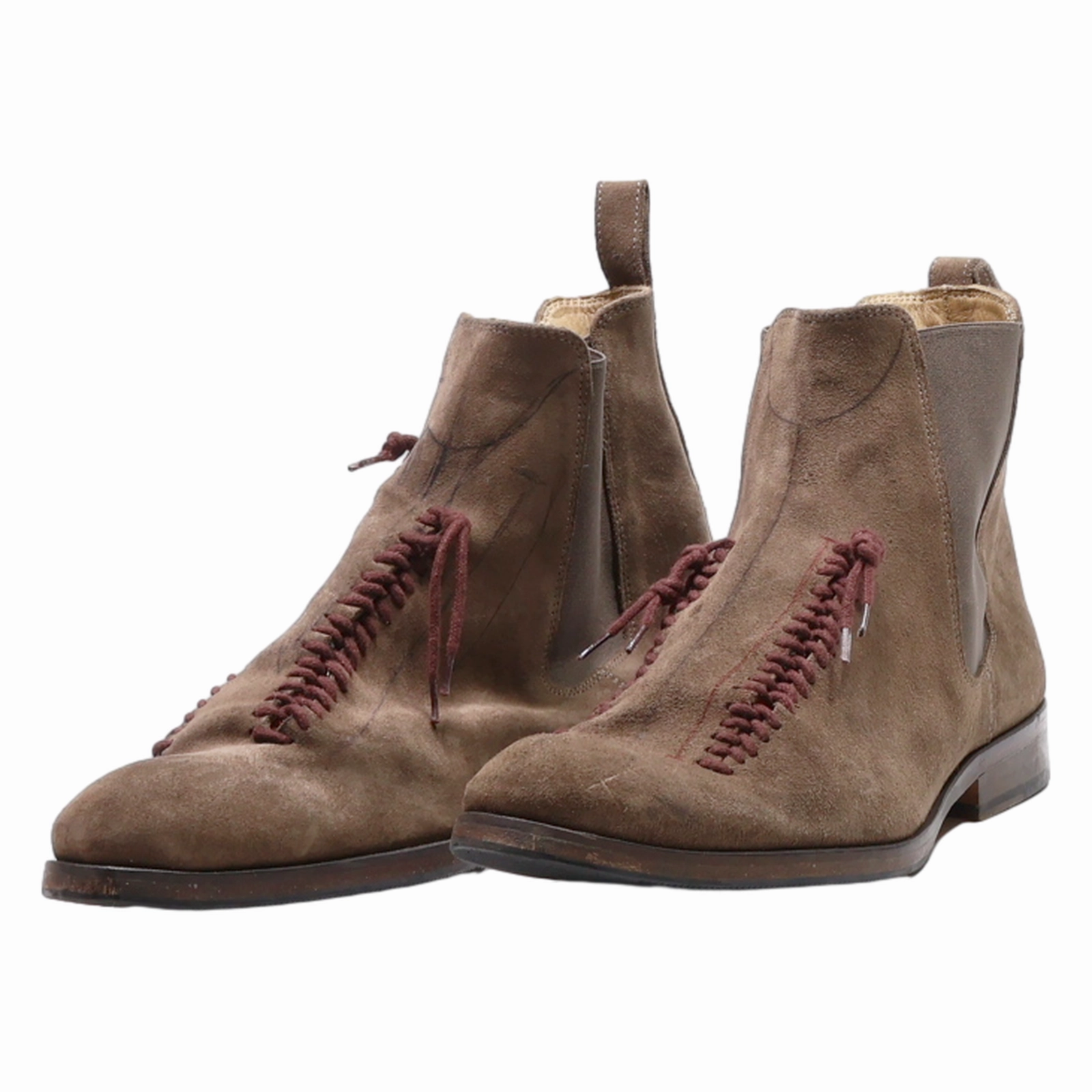 BEXLEY Chelsea Boots Brown Leather Mens UK 11 5th Avenue Chelsea Boots