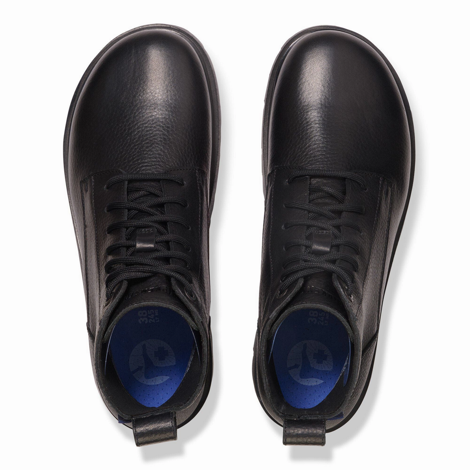 Waterproof Restaurant Shoes Birkenstock Highwood Lace Mid Waterproof Black