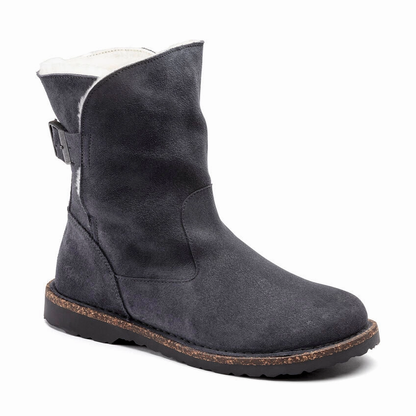 Chelsea Boots Girls BIRKENSTOCK WOMEN'S UPPSALA BOOT - GRAPHITE SUEDE