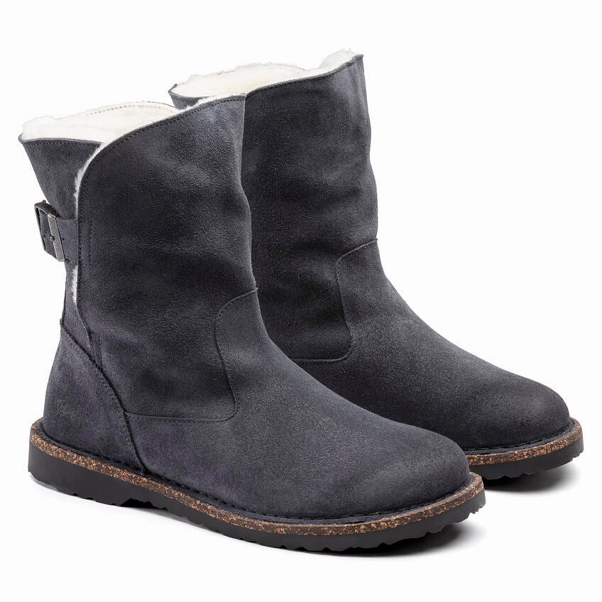 BIRKENSTOCK WOMEN'S UPPSALA BOOT - GRAPHITE SUEDE Wexford Waterproof Chelsea Boot
