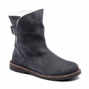 Chelsea Boots With Silver Studs BIRKENSTOCK WOMEN'S UPPSALA BOOT - GRAPHITE SUEDE