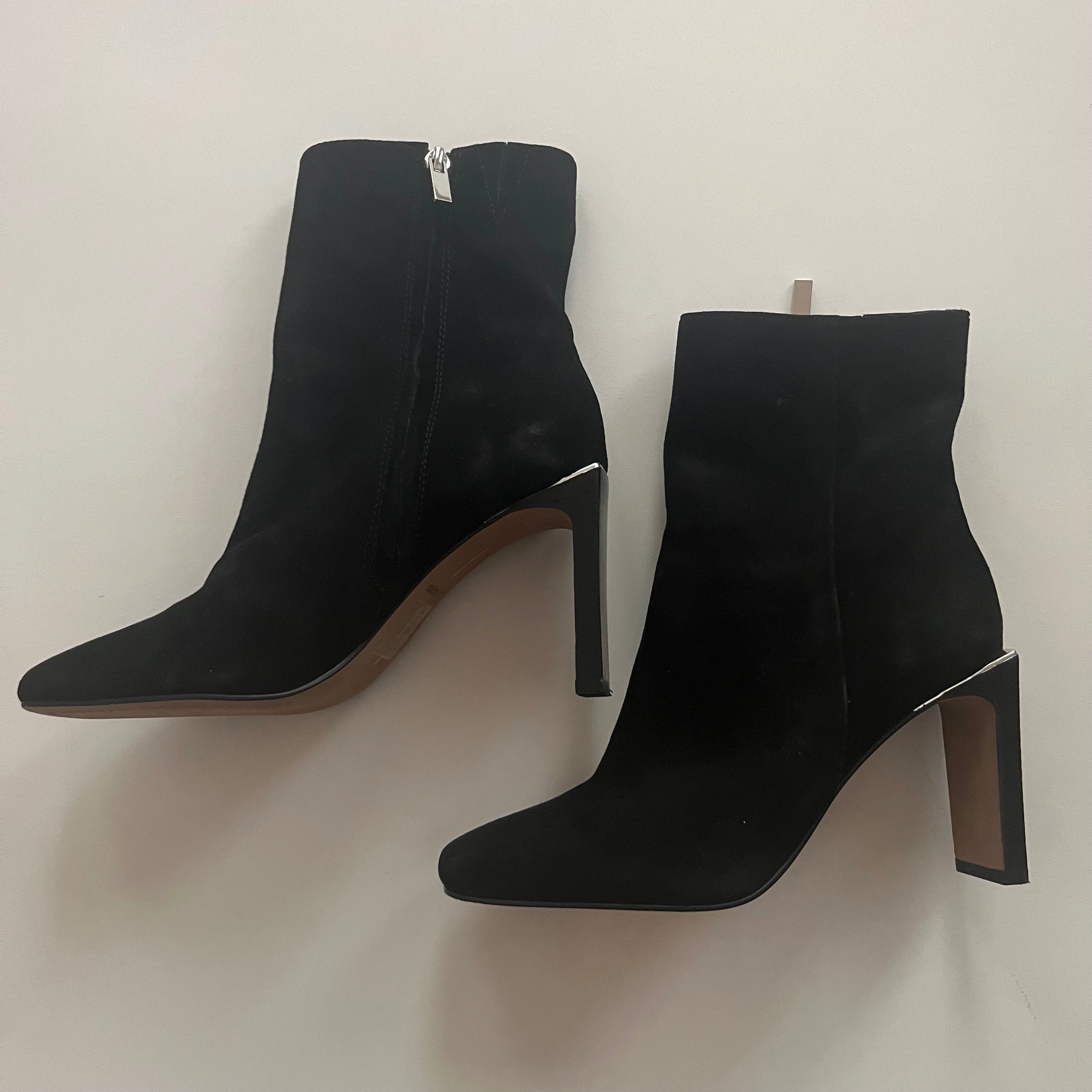 Soft Waves Ankle Boots Black Boots Ankle Heels Dolce Vita, Size 6