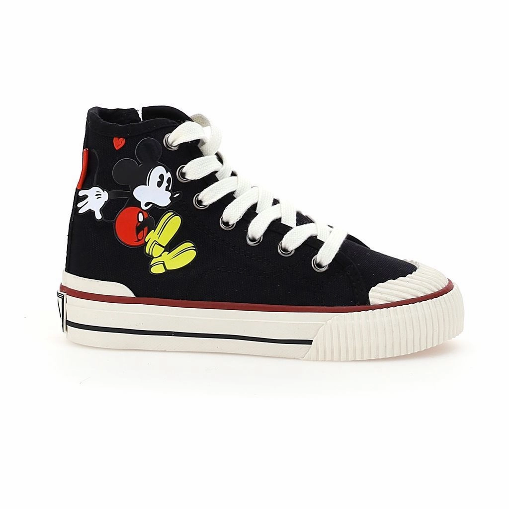 Black Mickey High Top Sneakers Ben Sherman Sneakers