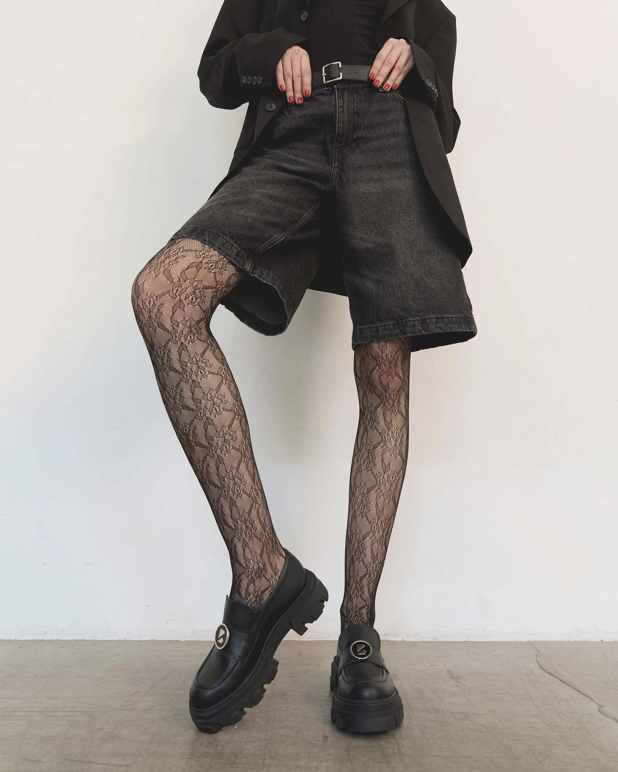 Wide Toe Box Flat Pedal Shoes Blocky Loafers made of grape-based vegan leather