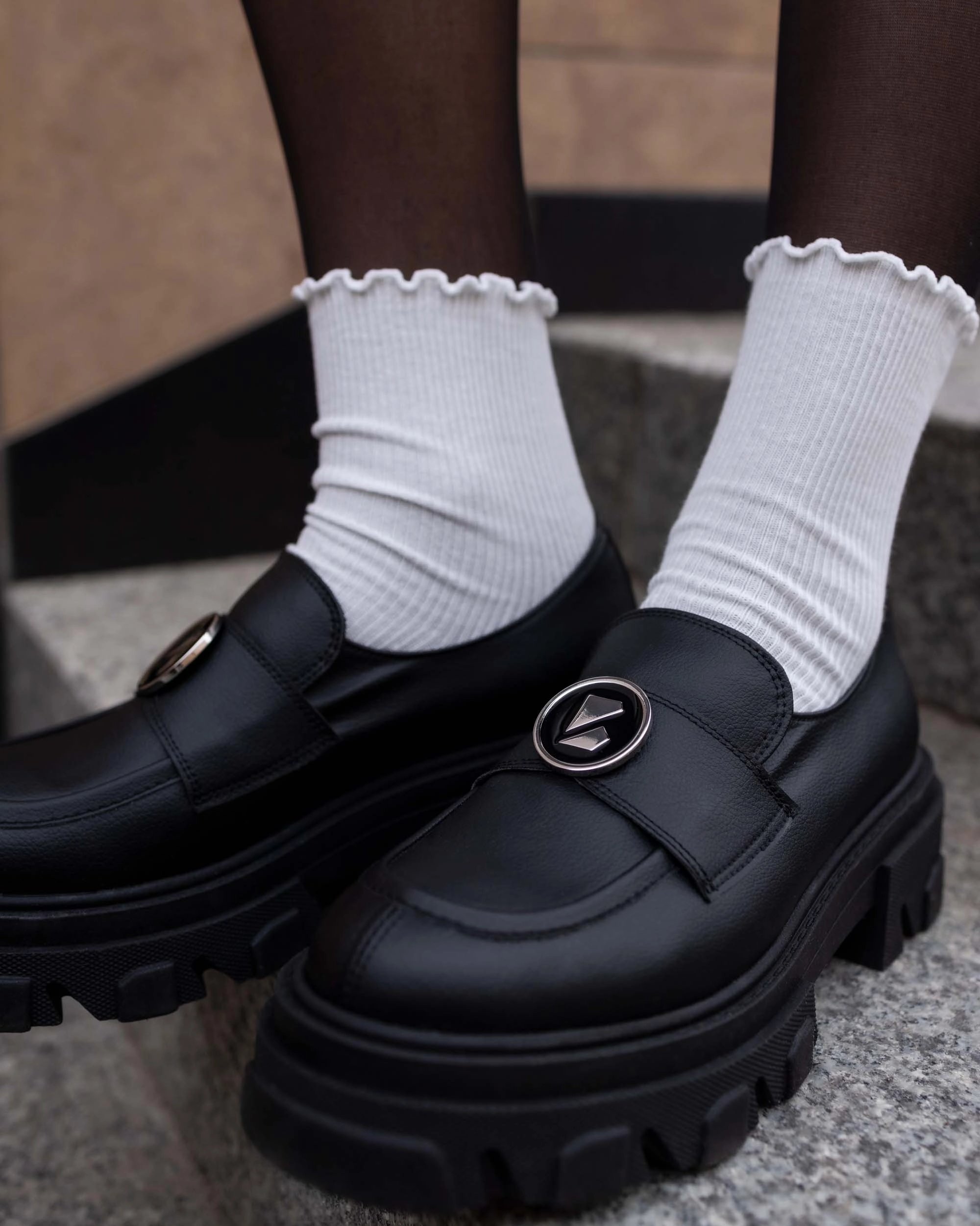 Blocky Loafers made of grape-based vegan leather Best Shoes Flat Pedals Road Bike