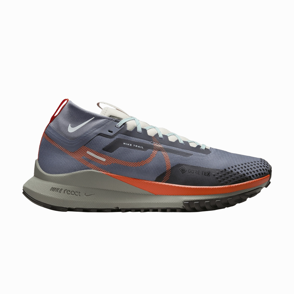 Men's Nike Pegasus Trail 4 Gore-Tex, Light Carbon/Cosmic Clay, 8.5 D Medium Zero Rise Trail Running Shoes