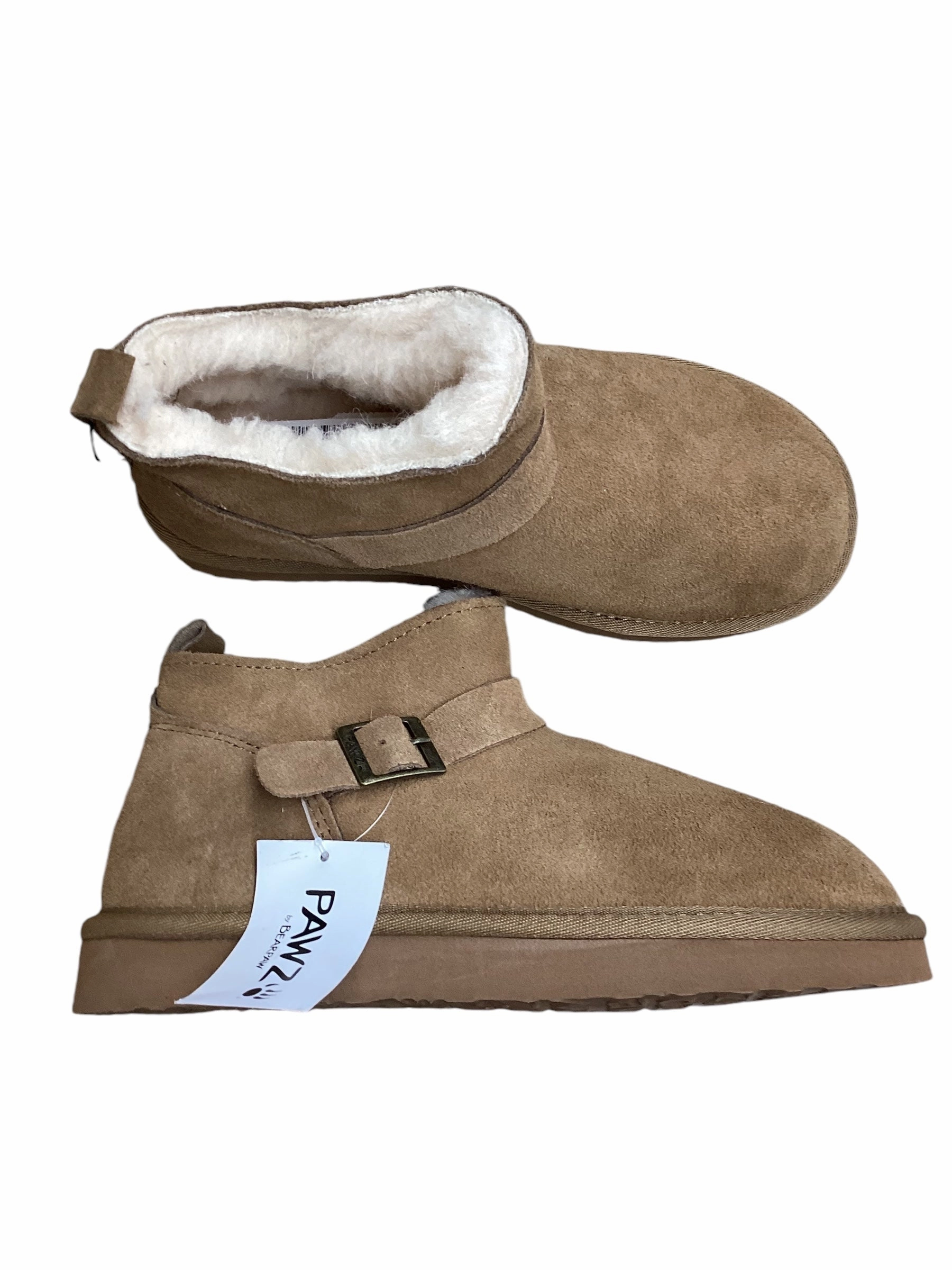 Boots Ankle Flats By Bearpaw In Brown, Size: 7 Ankle Boots Dresses