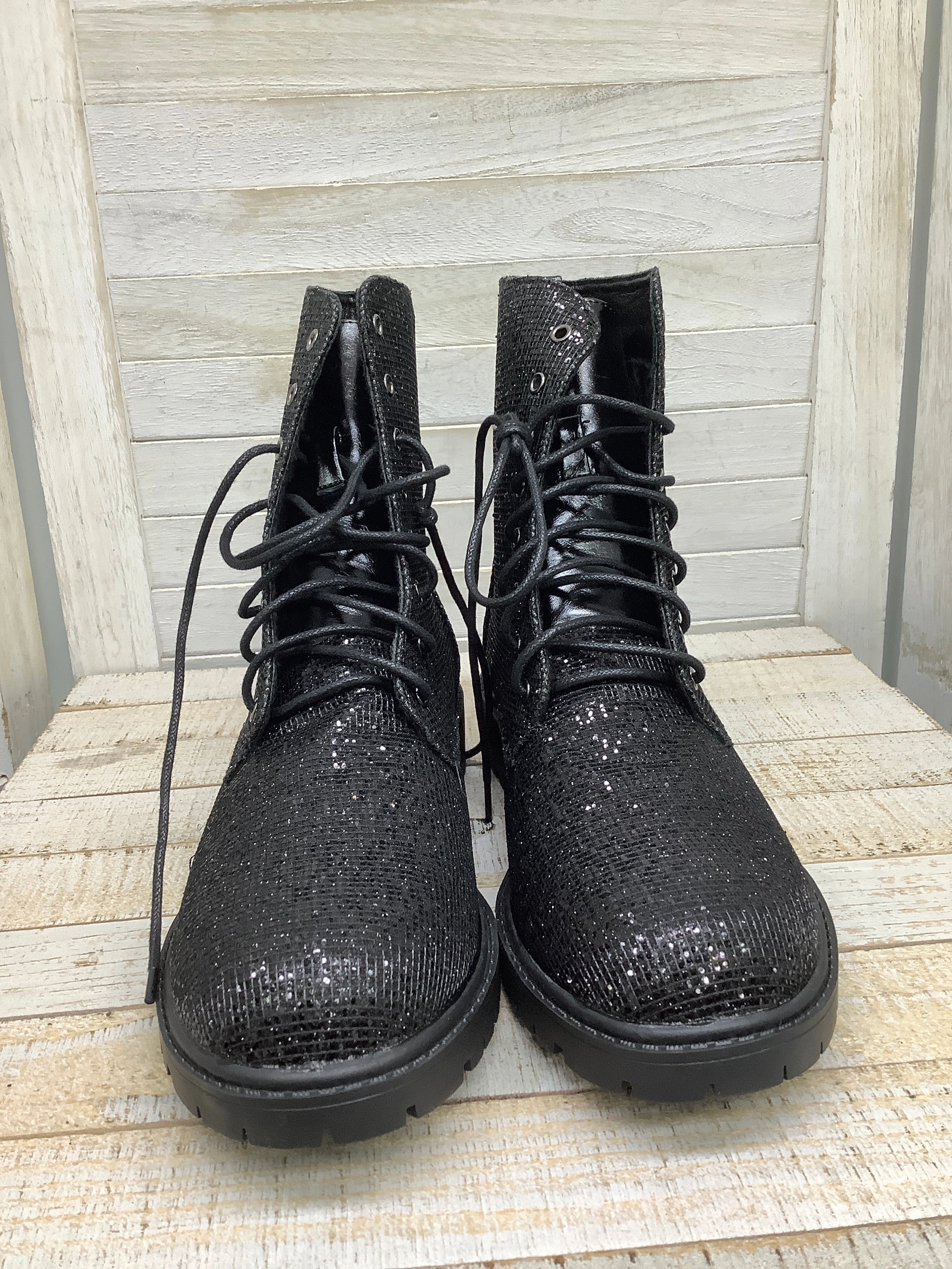 Ankle Boots Good For Plantar Fasciitis Boots Ankle Flats By Clothes Mentor In Black, Size: 8.5