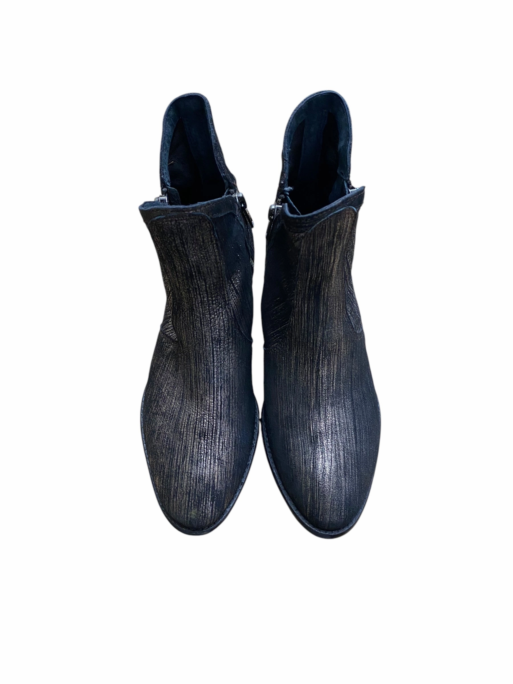 Boots Ankle Flats By Seychelles In Bronze, Size: 6 Silver Ankle Boots