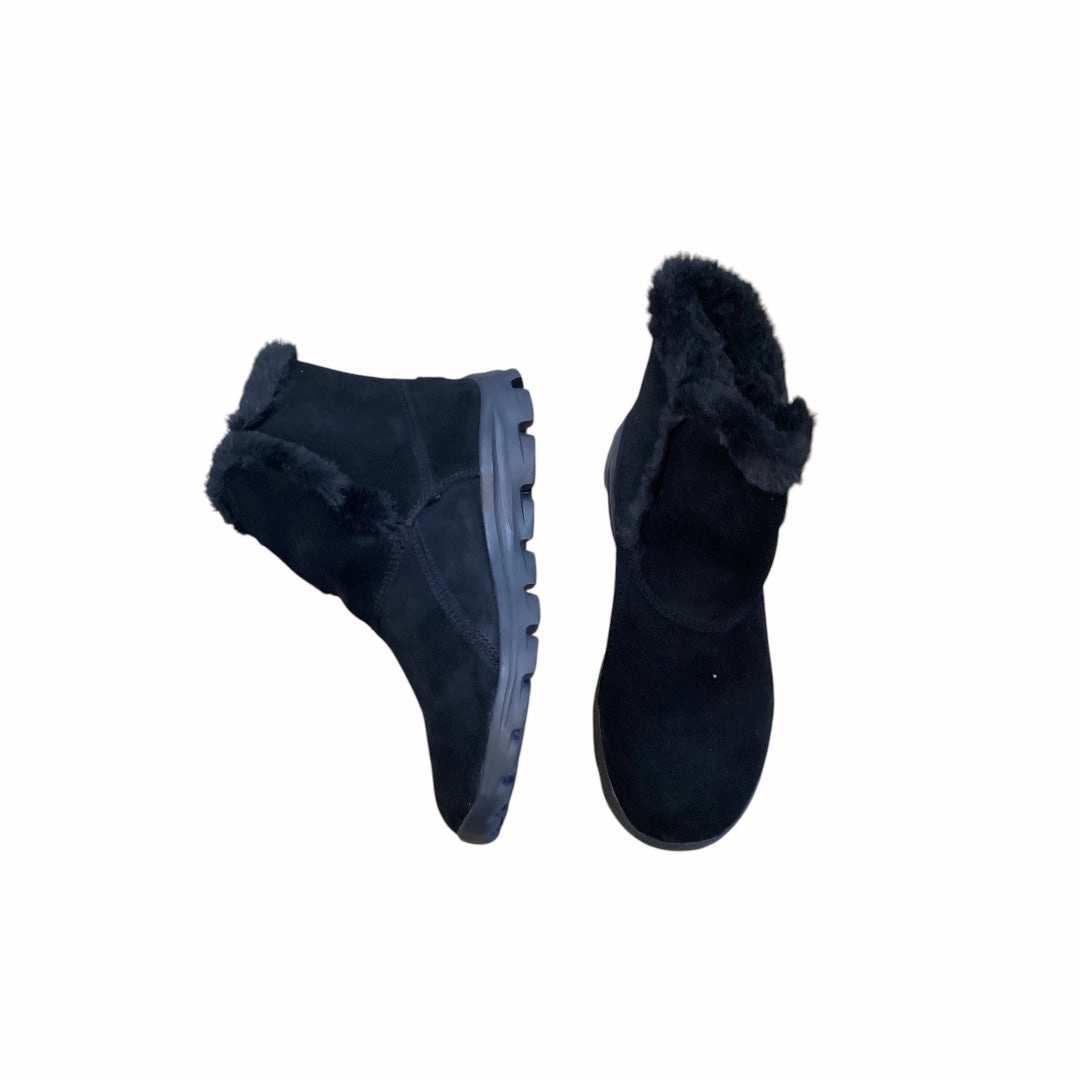 Boots Ankle Flats By Skechers In Black, Size: 7 Autumn Ankle Boots