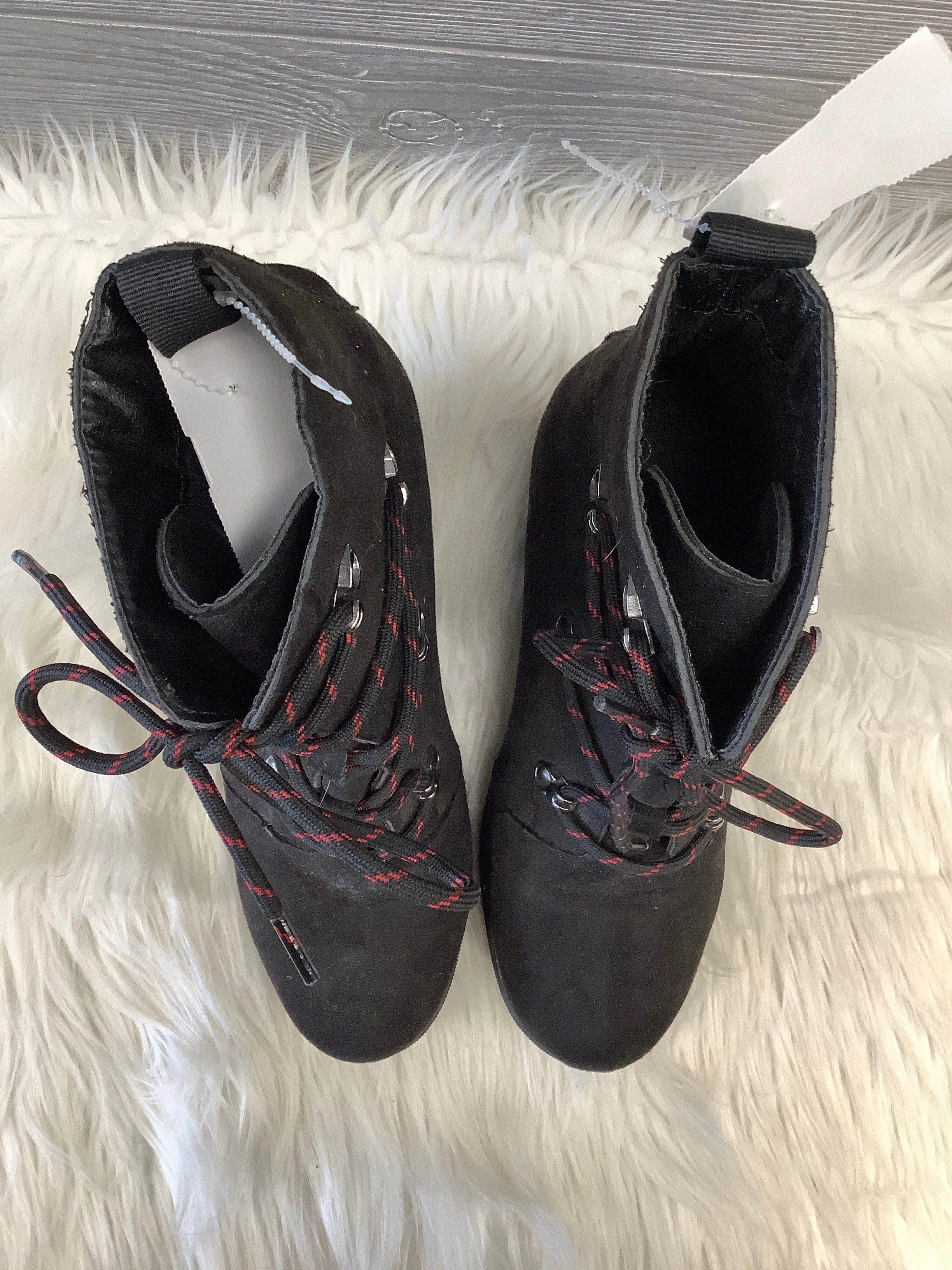 Boots Ankle Heels By Serra In Black, Size: 6 Ankle Boots Street Style