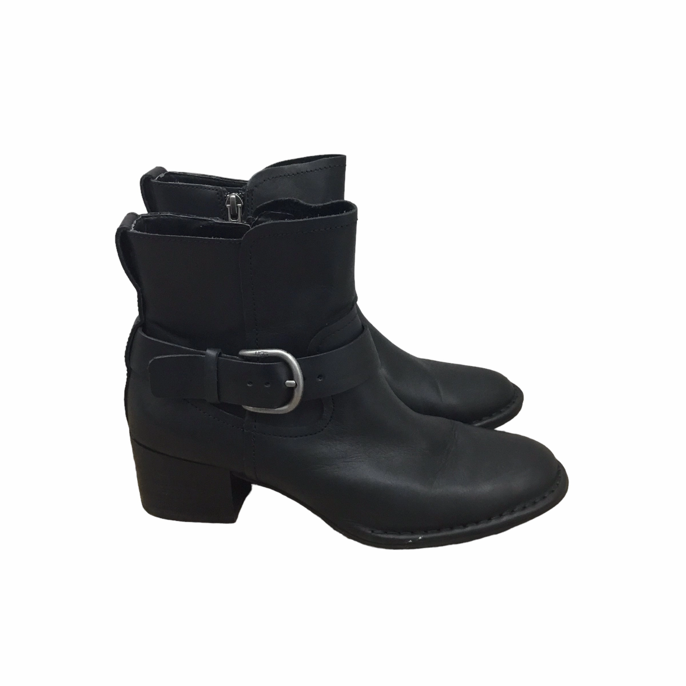 Heeled Lace Ankle Boots Boots Ankle Heels By Ugg  Size: 7.5