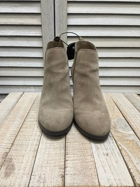 Western Ankle Boots Boots Ankle Heels designer By Michael Kors In Grey, Size: 8