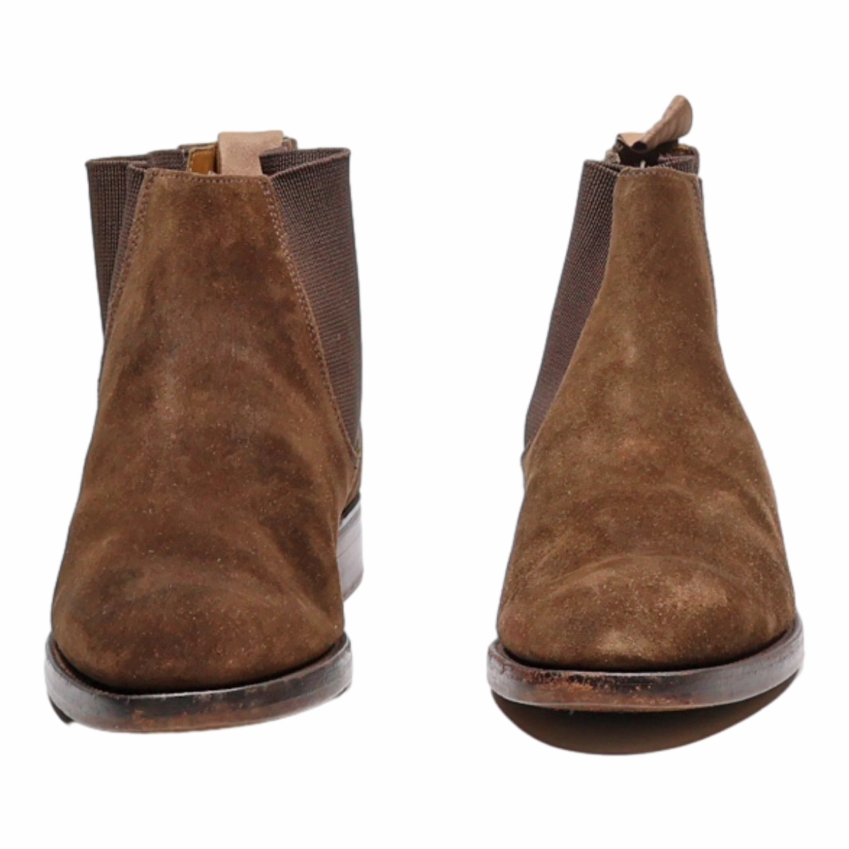 BOWEN Chelsea Boots Brown Leather Womens UK 6.5 Shabbies Chelsea Boots