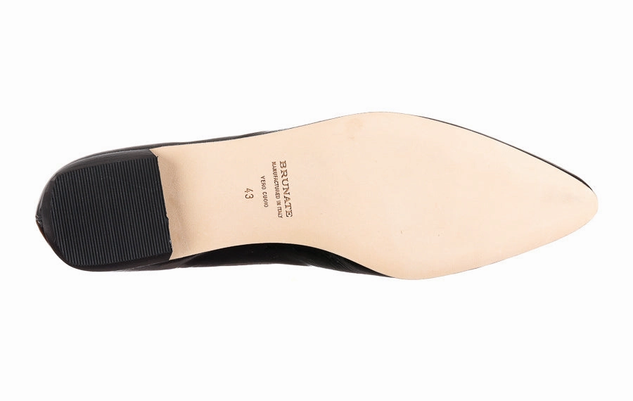 Mother Of Bride Shoes Flats Br Alba Black Patent