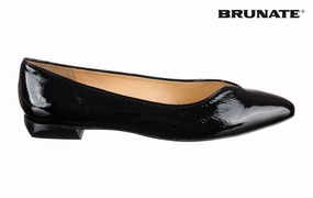 Flat Shoes Little Things Br Alba Black Patent