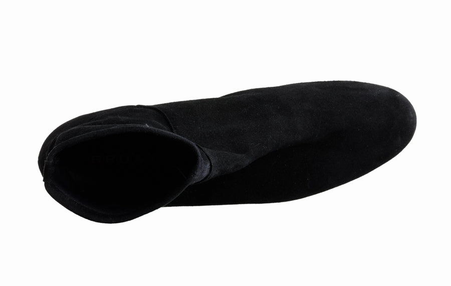 Br Salsa Black Wide Cuff Ankle Boots