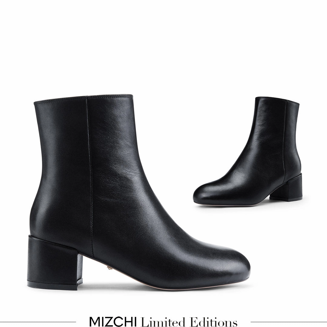 Ankle Boots And Skinny Jeans How To Wear *AMATA - classic black ankle boots