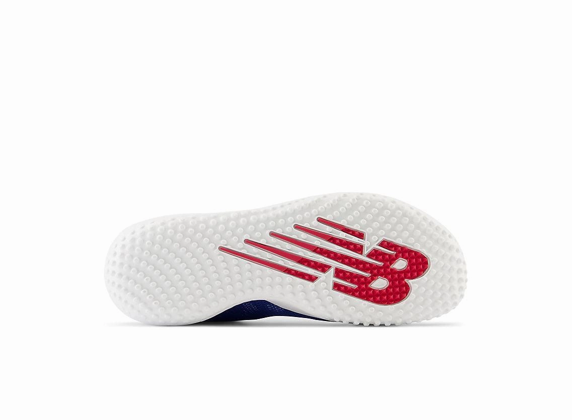 New Balance 57 40 White Black New Balance Men's FuelCell 4040 V7 Turf Baseball Shoes - Team Royal / White - T4040TB7