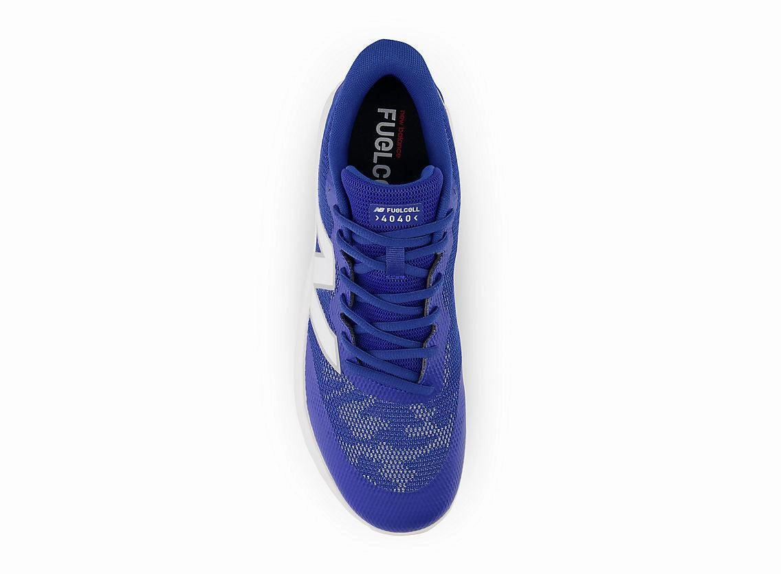 New Balance 574 Nimbus Cloud Women's New Balance Men's FuelCell 4040 V7 Turf Baseball Shoes - Team Royal / White - T4040TB7
