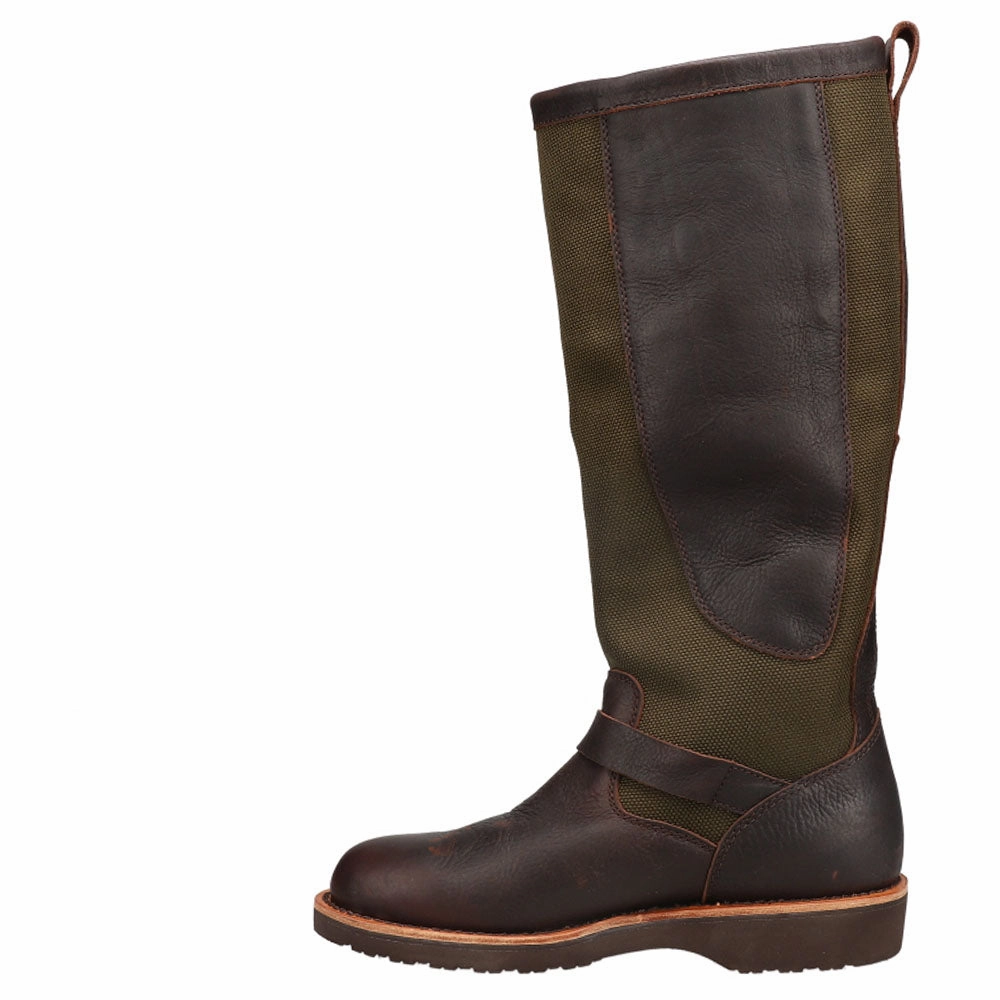 Bull Run Chelsea Wedge Work Boots Brome 17 Inch Waterproof Snake Resistant Boots