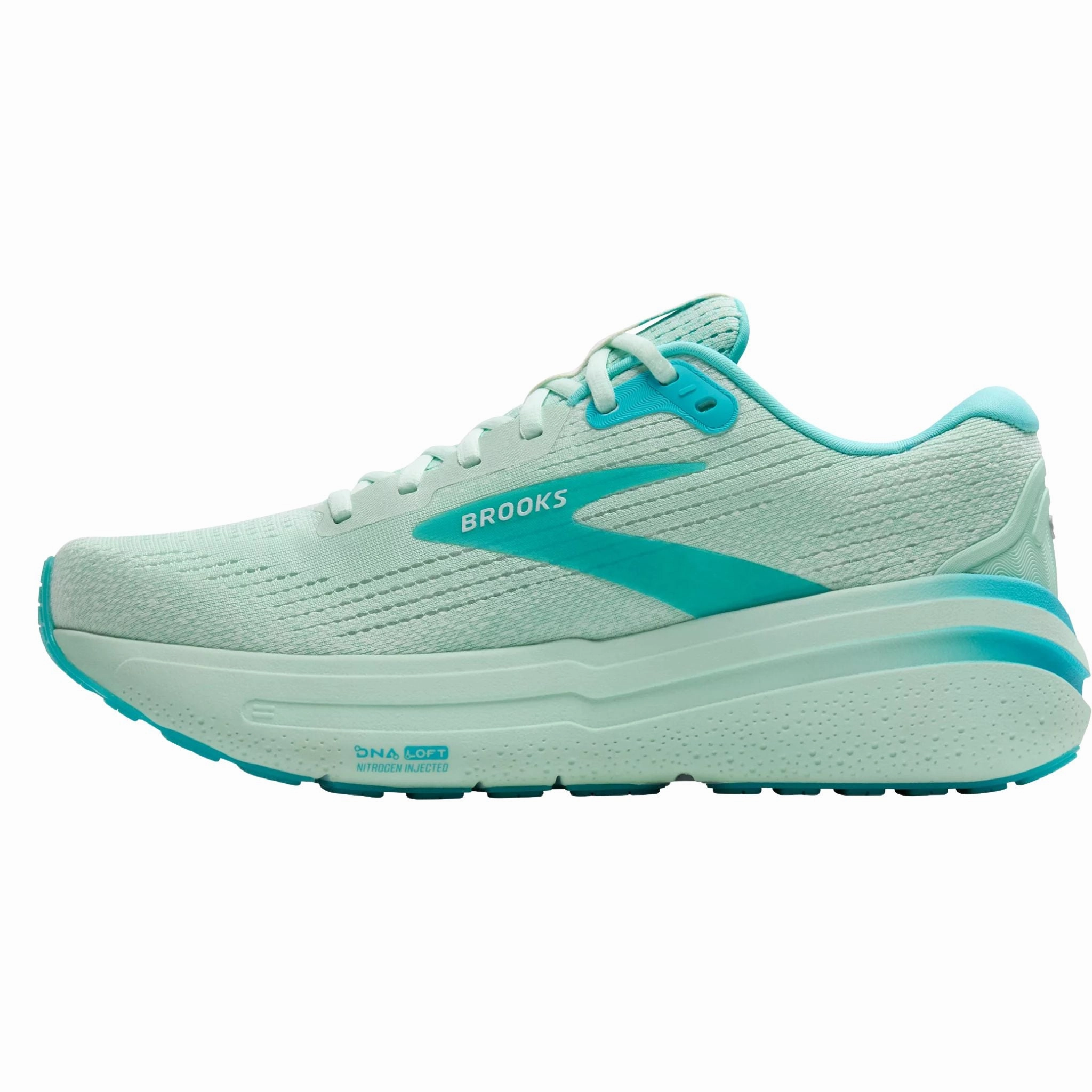 Brooks Men's 110431 451 Ghost Max 2 Honey Dew Blue White Cushion Neutral Running Shoes My Running Shoes