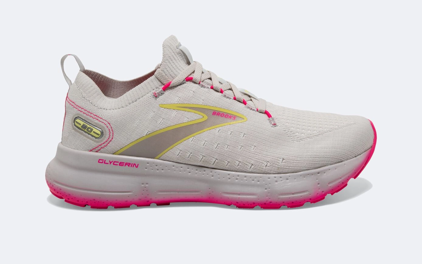 Air Shoes For Running Brooks Women's Glycerin Stealthfit GTS 20