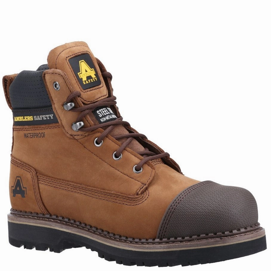 Lightweight Steel Toe Work Boots Amblers Safety AS233 Scuff Safety Boot