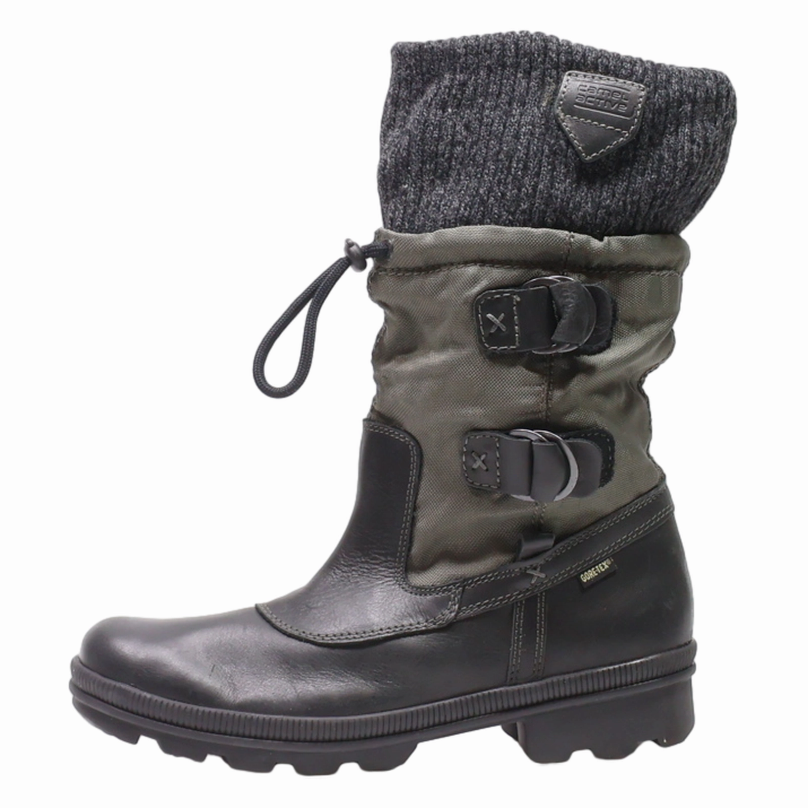 CAMEL ACTIVE Snow Boots Black Synthetic Womens UK 6 Giant Snow Boots