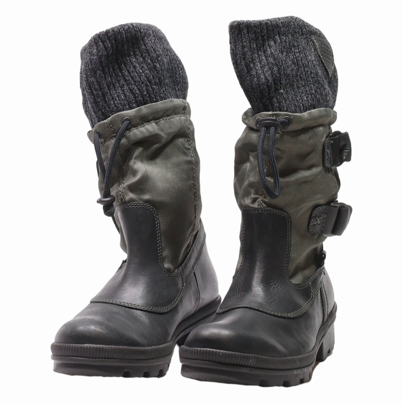 Snow Boots Size Up Or Down CAMEL ACTIVE Snow Boots Black Synthetic Womens UK 6