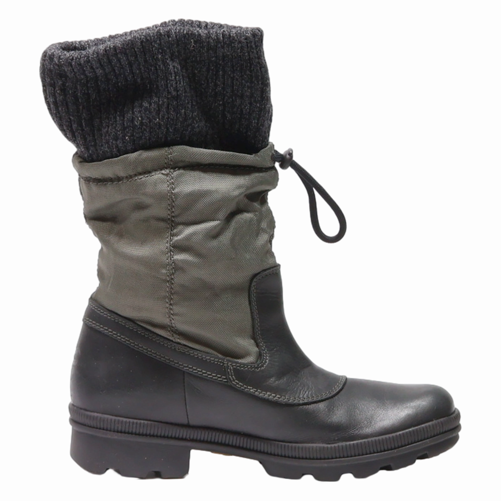 Kizik Snow Boot CAMEL ACTIVE Snow Boots Black Synthetic Womens UK 6