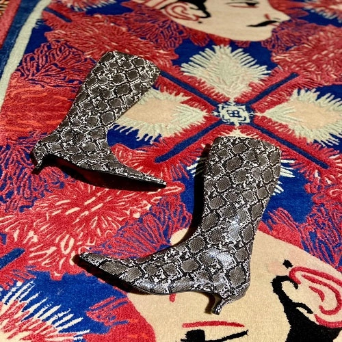 Abruzzo Wp Leather Chelsea Boots Wild Boots (Customised Printed boots knee length)