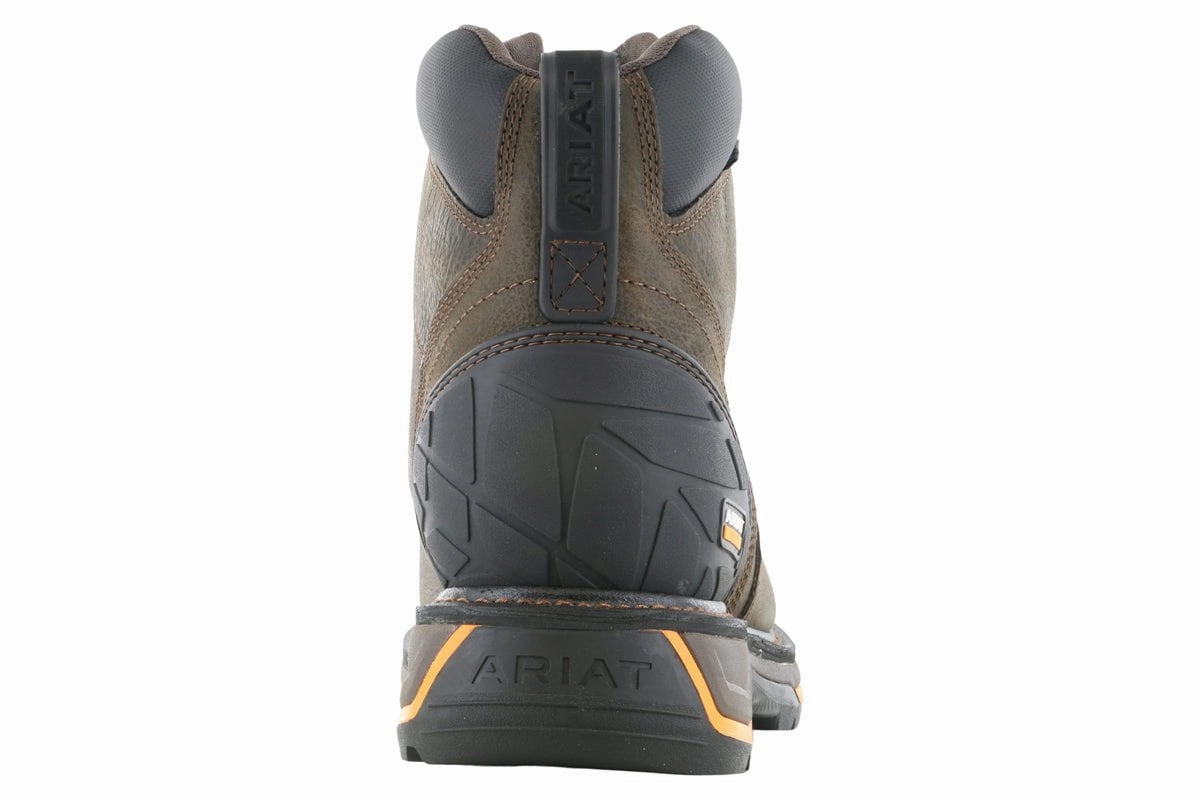 Lace Up Steel Toe Work Boots Ariat Big Rig 6" Waterproof Composite Toe Boot