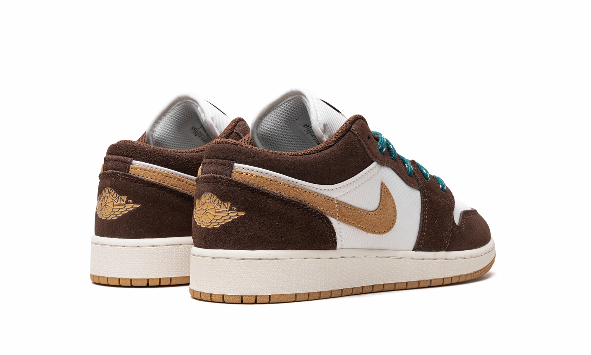 Air Jordan 1 Low GS "Cacao Wow" Basketball Shoes With Reverse Swoosh
