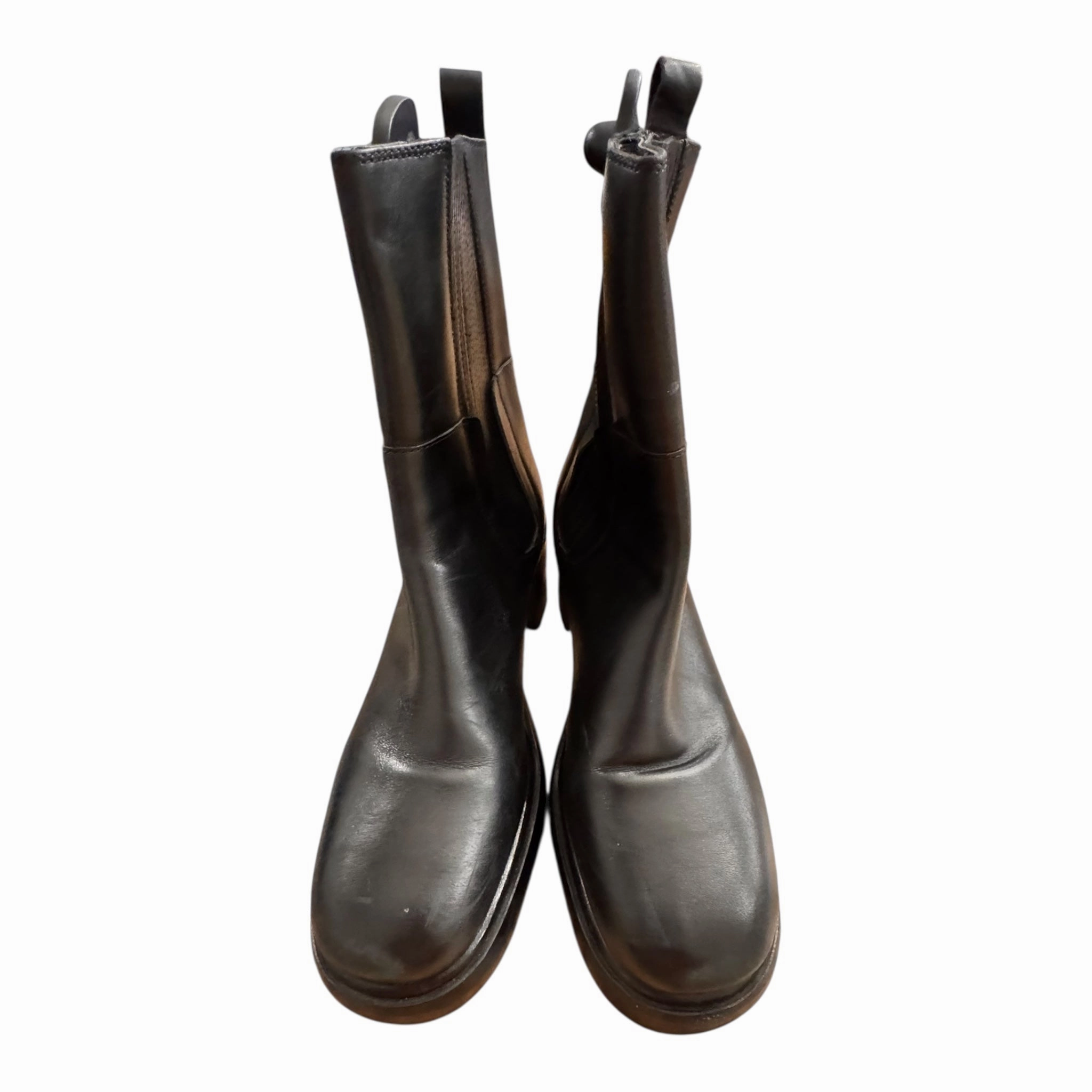 Boots Ankle Heels By Free People In Black, Size:10 Linden Woods Chelsea Boot