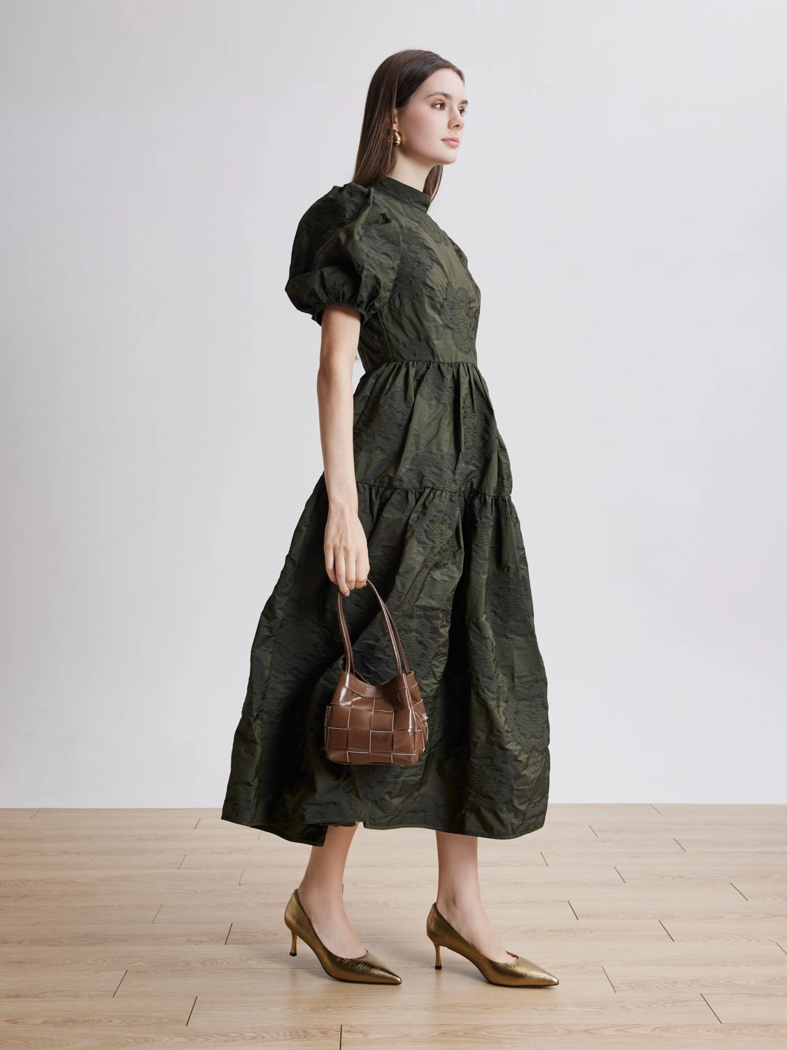 Most Expensive Brand Marcie Metallic Pointed Toe Heels