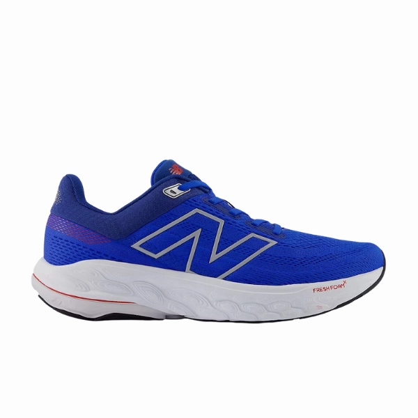 New Balance Men's Fresh Foam 860v14 Blue Maroon New Balances