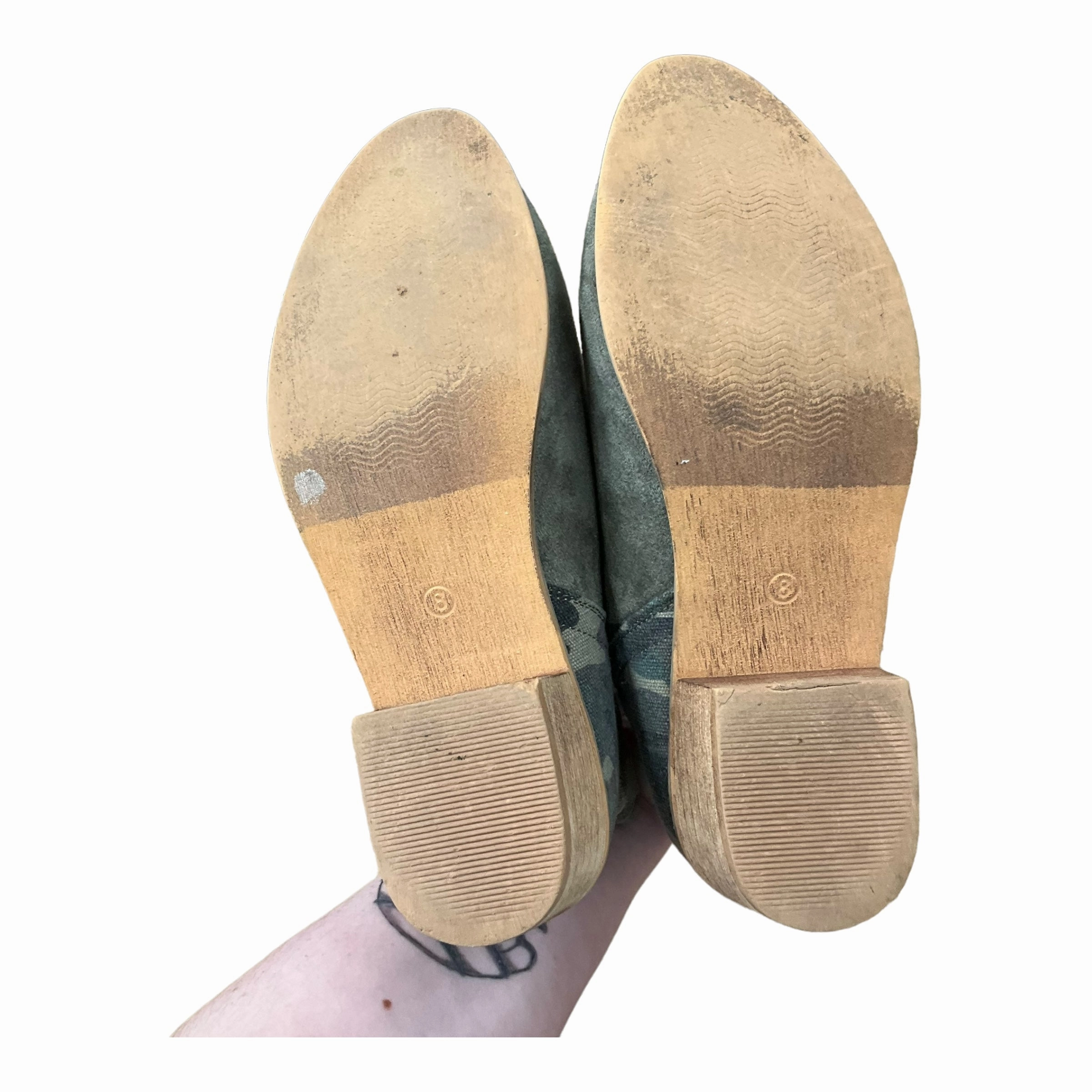 Boots Ankle Flats By Clothes Mentor  Size: 8 Lace Up Cut Out Ankle Boots