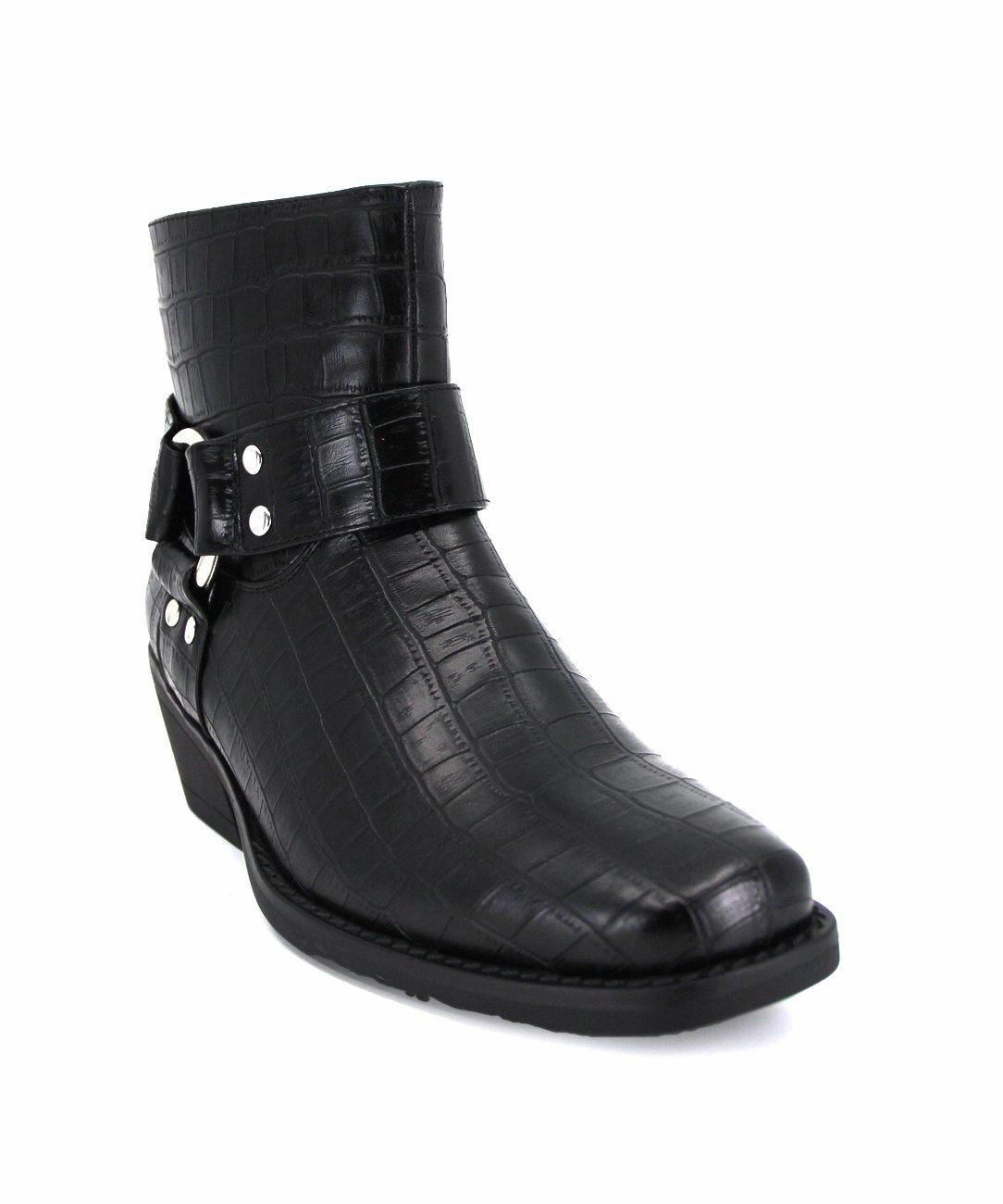 Velez Black Croc *FINAL SALE*